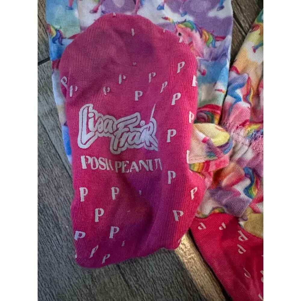 Lisa Frank x Posh Peanut Markie Magic Footie Turban & Pajamas Set Size 18-24 M
